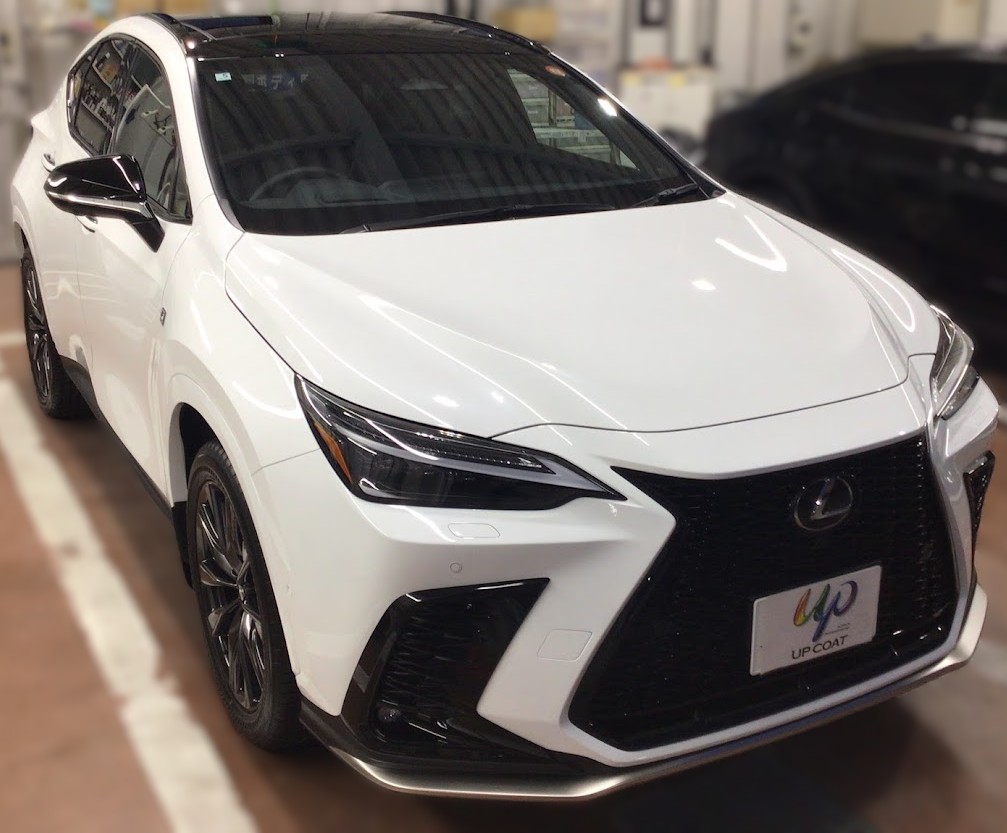 レクサスNX　コーティング写真