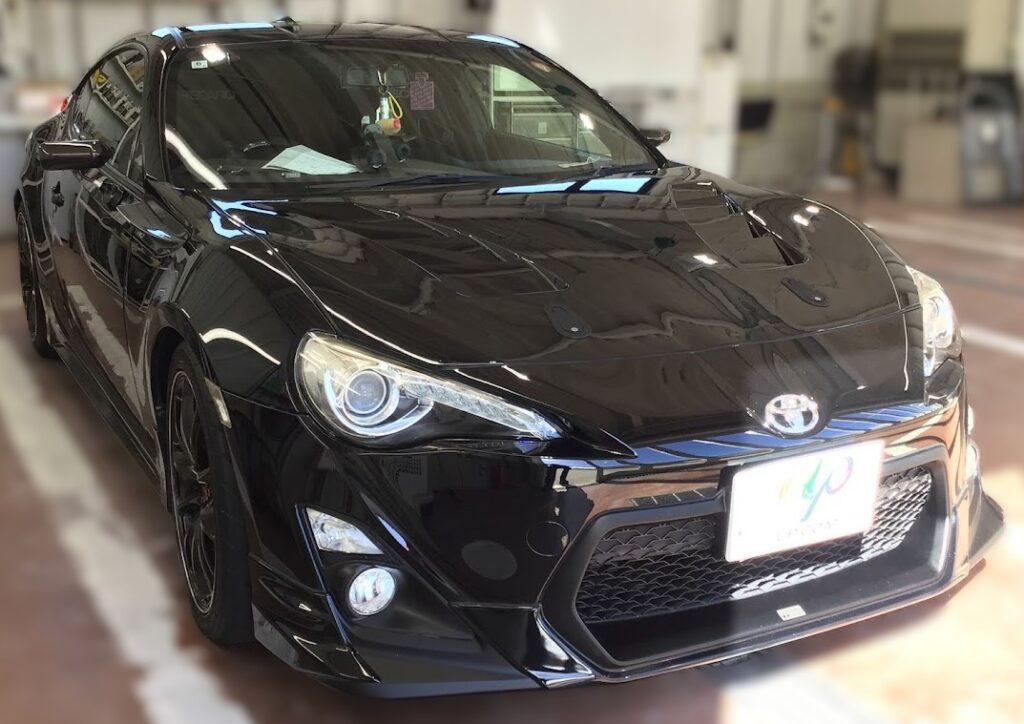 トヨタ86コーティング画像
