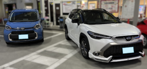 カローラクロス シエンタ コーティング画像