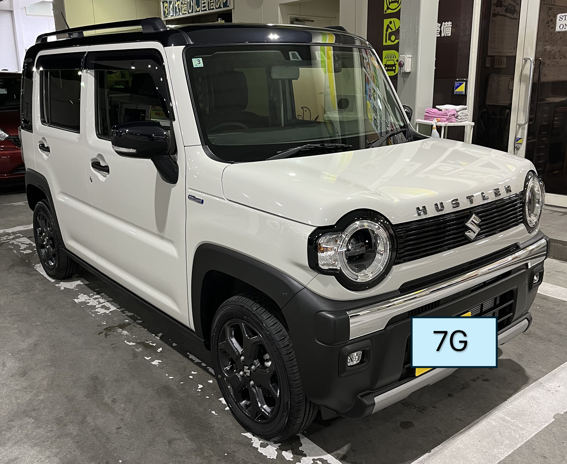 ハスラー　コーティング画像