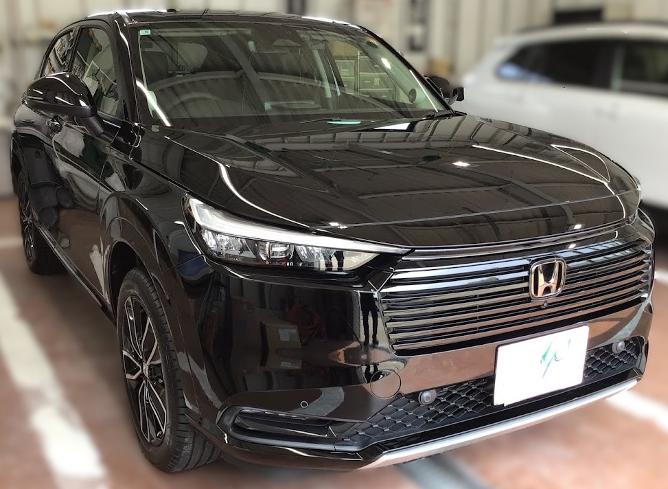 ヴェゼル　コーティング画像